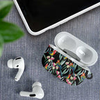 Eastern Rosella Australia AirPods Case Eucalyptus Blossom Seamless Style - Aussie Hoodie