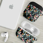 Eastern Rosella Australia AirPods Case Eucalyptus Blossom Seamless Style - Aussie Hoodie