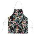 Eastern Rosella Australia Apron Eucalyptus Blossom Seamless Style - Aussie Hoodie