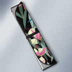 Eastern Rosella Australia Auto Sun Shade Eucalyptus Blossom Seamless Style - Aussie Hoodie