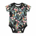 Eastern Rosella Australia Baby Onesie Eucalyptus Blossom Seamless Style