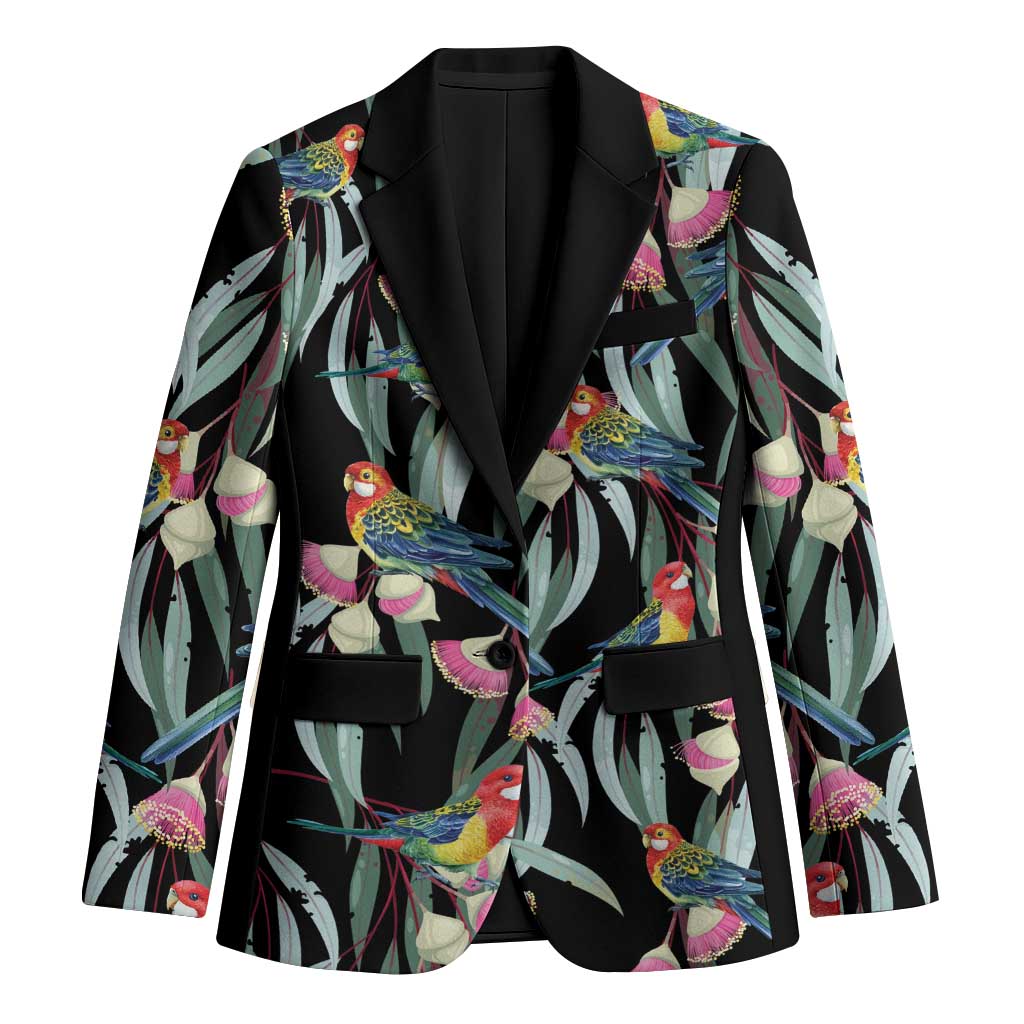 Eastern Rosella Australia Blazer Eucalyptus Blossom Seamless Style - Aussie Hoodie