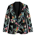 Eastern Rosella Australia Blazer Eucalyptus Blossom Seamless Style - Aussie Hoodie