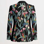 Eastern Rosella Australia Blazer Eucalyptus Blossom Seamless Style - Aussie Hoodie