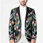 Eastern Rosella Australia Blazer Eucalyptus Blossom Seamless Style - Aussie Hoodie