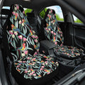Eastern Rosella Australia Car Seat Cover Eucalyptus Blossom Seamless Style - Aussie Hoodie