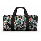Eastern Rosella Australia Duffle Bag Eucalyptus Blossom Seamless Style