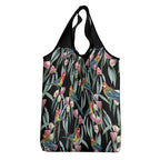 Eastern Rosella Australia Grocery Bag Eucalyptus Blossom Seamless Style - Aussie Hoodie
