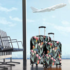 Eastern Rosella Australia Luggage Cover Eucalyptus Blossom Seamless Style - Aussie Hoodie