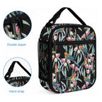 Eastern Rosella Australia Lunch Bag Eucalyptus Blossom Seamless Style