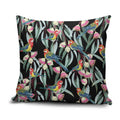 Eastern Rosella Australia Pillow Cover Eucalyptus Blossom Seamless Style - Aussie Hoodie