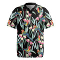 Eastern Rosella Australia Rugby Jersey Eucalyptus Blossom Seamless Style - Aussie Hoodie
