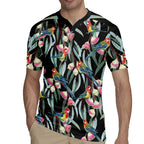 Eastern Rosella Australia Rugby Jersey Eucalyptus Blossom Seamless Style - Aussie Hoodie