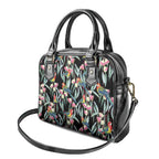 Eastern Rosella Australia Shoulder Handbag Eucalyptus Blossom Seamless Style - Aussie Hoodie