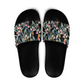 Eastern Rosella Australia Slide Sandals Eucalyptus Blossom Seamless Style - Aussie Hoodie