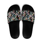 Eastern Rosella Australia Slide Sandals Eucalyptus Blossom Seamless Style - Aussie Hoodie