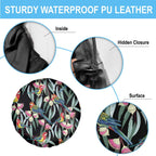 Eastern Rosella Australia Spare Tire Cover Eucalyptus Blossom Seamless Style - Aussie Hoodie