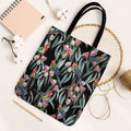 Eastern Rosella Australia Tote Bag Eucalyptus Blossom Seamless Style - Aussie Hoodie
