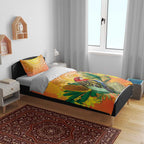 Eastern Rosella Australia Bedding Set Banksia Aboriginal Art - Aussie Hoodie