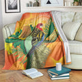 Eastern Rosella Australia Blanket Banksia Aboriginal Art - Aussie Hoodie