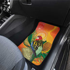 Eastern Rosella Australia Car Mats Banksia Aboriginal Art - Aussie Hoodie