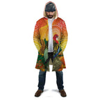 Eastern Rosella Australia Cloak Banksia Aboriginal Art - Aussie Hoodie