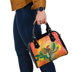 Eastern Rosella Australia Shoulder Handbag Banksia Aboriginal Art - Aussie Hoodie