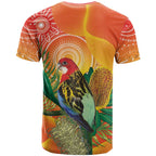 Eastern Rosella Australia T Shirt Banksia Aboriginal Art - Aussie Hoodie