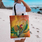 Eastern Rosella Australia Tote Bag Banksia Aboriginal Art - Aussie Hoodie