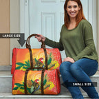 Eastern Rosella Australia Travel Bag Banksia Aboriginal Art - Aussie Hoodie