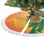 Eastern Rosella Australia Tree Skirt Banksia Aboriginal Art - Aussie Hoodie