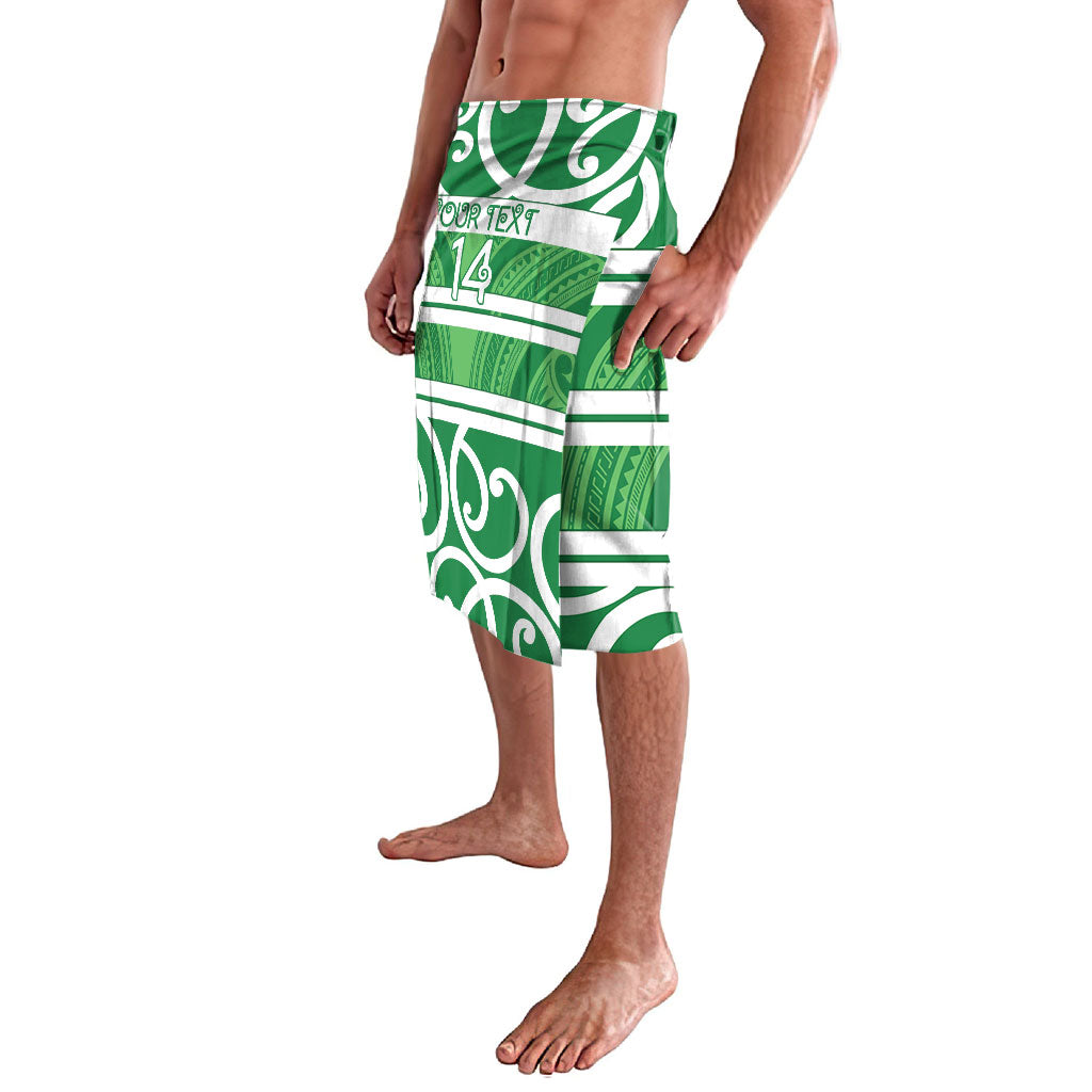 Manawatu Custom Rugby New Zealand Lavalava Aotearoa Maori Pukana Tiki Mascot