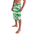 Manawatu Custom Rugby New Zealand Lavalava Aotearoa Maori Pukana Tiki Mascot