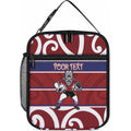Southland Custom Rugby New Zealand Lunch Bag Aotearoa Maori Pukana Tiki Mascot