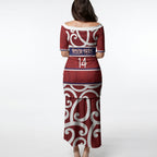 Southland Custom Rugby New Zealand Puletasi Aotearoa Maori Pukana Tiki Mascot