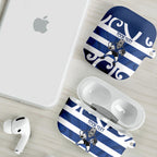 Auckland Custom Rugby New Zealand AirPods Case Aotearoa Maori Pukana Tiki Mascot