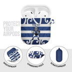 Auckland Custom Rugby New Zealand AirPods Case Aotearoa Maori Pukana Tiki Mascot