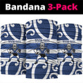 Auckland Custom Rugby New Zealand Neck Gaiter Aotearoa Maori Pukana Tiki Mascot