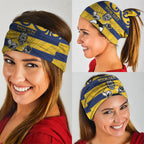 Bay of Plenty Custom Rugby New Zealand Neck Gaiter Aotearoa Maori Pukana Tiki Mascot