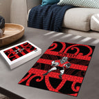 Canterbury Custom Rugby New Zealand Puzzle Aotearoa Maori Pukana Tiki Mascot