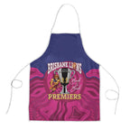 AFL Lions Football Apron Brisbane Premiers Back To Back Proud - Aussie Hoodie