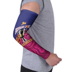 AFL Lions Football Custom Arm Sleeves Brisbane Premiers Back To Back Proud - Aussie Hoodie