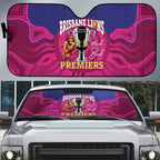 AFL Lions Football Auto Sun Shade Brisbane Premiers Back To Back Proud - Aussie Hoodie