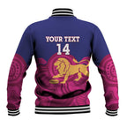 AFL Lions Football Custom Baseball Jacket Brisbane Premiers Back To Back Proud - Aussie Hoodie