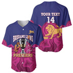 AFL Lions Football Custom Baseball Jersey Brisbane Premiers Back To Back Proud - Aussie Hoodie