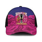 AFL Lions Football Baseball Net Cap Brisbane Premiers Back To Back Proud - Aussie Hoodie