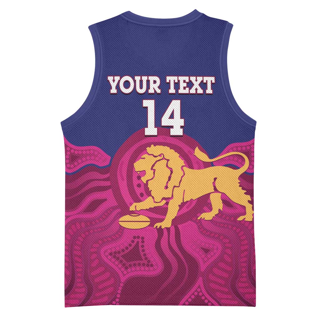 AFL Lions Football Custom Basketball Jersey Brisbane Premiers Back To Back Proud - Aussie Hoodie