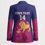 AFL Lions Football Custom Blazer Brisbane Premiers Back To Back Proud - Aussie Hoodie