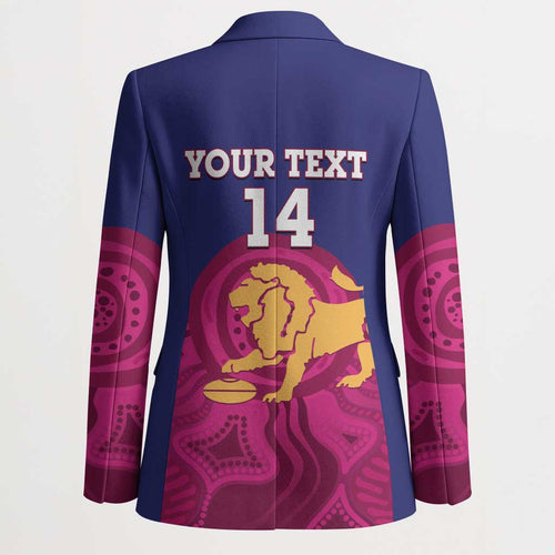 AFL Lions Football Custom Blazer Brisbane Premiers Back To Back Proud - Aussie Hoodie