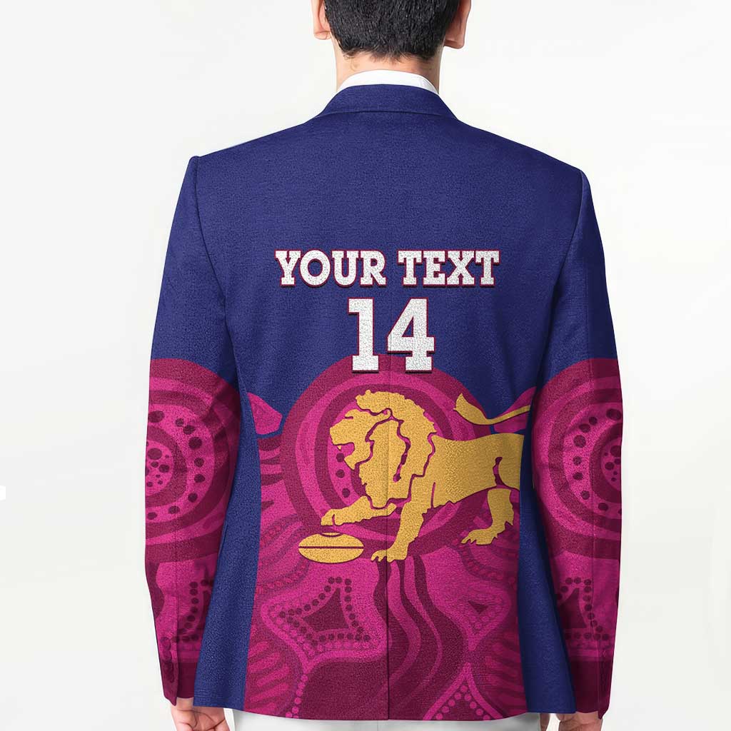 AFL Lions Football Custom Blazer Brisbane Premiers Back To Back Proud - Aussie Hoodie